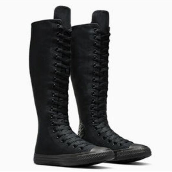 Converse Chuck Taylor All Star XXHi Lace-Up Sneakers- Black - Picture 2 of 14